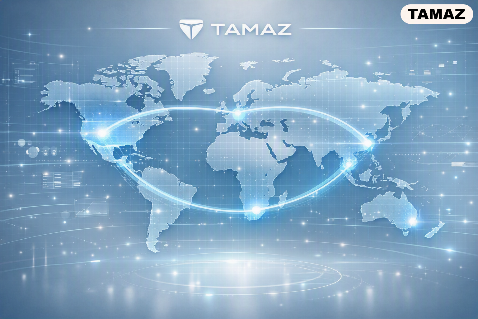 Global Map Graphic